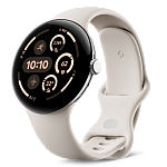 Часы Google Pixel Watch 3 45mm WiFi Polished Silver Case/Porcelain 250_100_641119