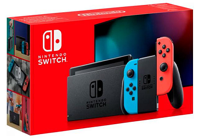 Игровая приставка Nintendo Switch Neon Blue/Neon Red 400_400_626774