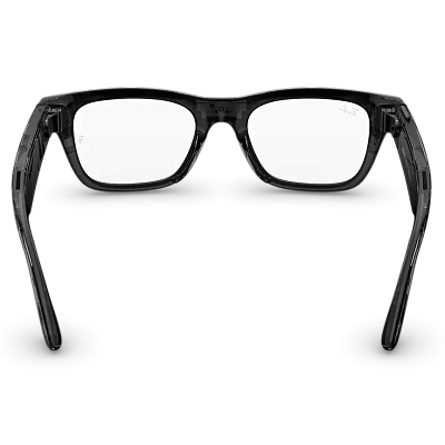 Умные очки Ray-Ban Blayzer Optics (Gen 2) - Shiny Transparent Black/Clear - Size M (S50) RW7001 400_400_883707