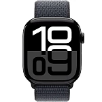 Часы Apple Watch Series 10 42mm Jet Black Aluminium Case GPS Sport Loop Ink 250_100_639809