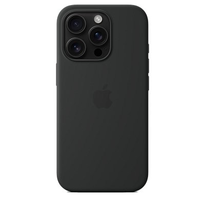 Чехол для iPhone 16 Pro Silicone Case with MagSafe - Black 400_400_642204
