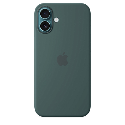 Чехол для iPhone 16 Plus Silicone Case with MagSafe - Lake Green