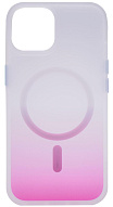 Чехол для iPhone 14 с MagSafe матовый градиент Розовый 500_191_534266