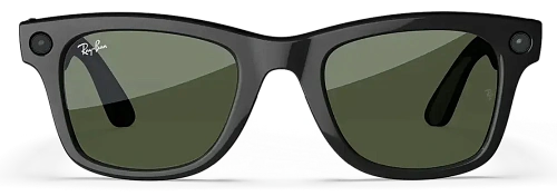 Умные очки Ray-Ban Wayfarer (Gen 2) - Shiny Black/Green - Size M (S50) RW4012 500_191_884953