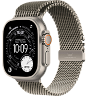 Часы Apple Watch Ultra 3 49mm Titanium Case Natural / Titanium Milanese Loop Natural L 500_191_640965
