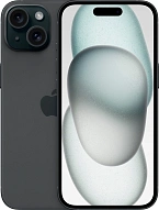 Смартфон Apple iPhone 15 128GB nano-Sim + eSim Black 500_191_108775