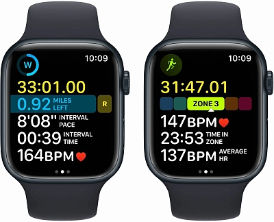 Часы Apple Watch Series 8 41mm Aluminum Case GPS Sport Band Midnight M/L 400_400_640086