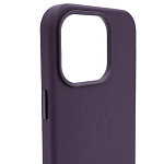 Чехол для iPhone 14 Pro кожаный с MagSafe Темно-фиолетовый 250_100_132087