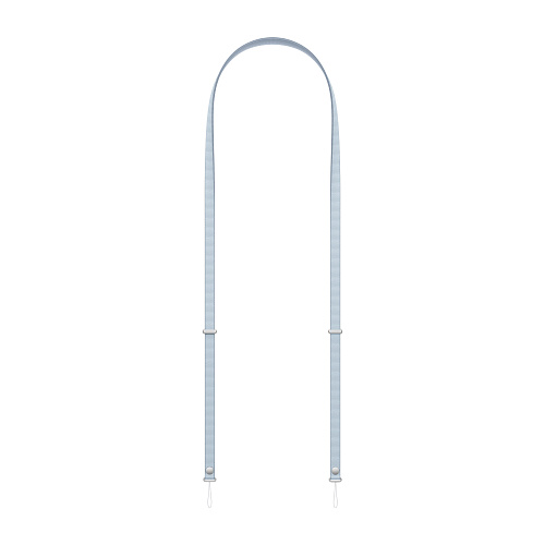 Ремень через плечо для Apple iPhone Crossbody Strap - Light Blue 250_100_761593