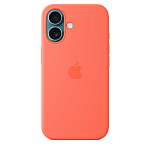 Чехол для iPhone 16 Silicone Case with MagSafe - Tangerine 250_100_478179