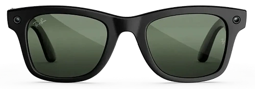 Умные очки Ray-Ban Wayfarer (Gen 1) - Matte Black/Graphite Green Transitions - Size M (S50) RW4006 500_191_885035