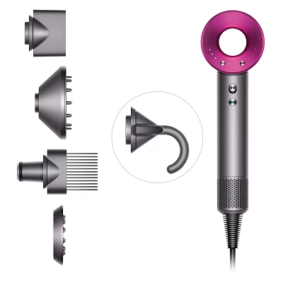 Фен Dyson Supersonic HD07 - Nickel/Fuchsia 400_400_639574