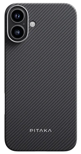 Чехол для iPhone 16 Pitaka Ultra Slim Case - Black 250_100_534365