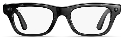 Умные очки Ray-Ban Blayzer Optics (Gen 2) - Shiny Transparent Black/Clear - Size L (S54) RW7001 400_400_884985