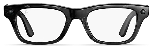 Умные очки Ray-Ban Blayzer Optics (Gen 2) - Shiny Transparent Black/Clear - Size L (S54) RW7001 500_191_884986