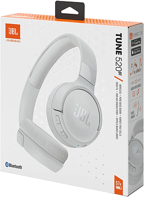 Беспроводные наушники JBL Tune 520BT White