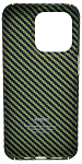 Карбоновый чехол для iPhone 14 Pro Max KZDOO Kevlar Зеленый 250_100_137567