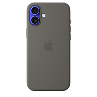Чехол для iPhone 16 Plus Silicone Case with MagSafe - Stone Gray 500_191_534421