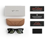 Умные очки Ray-Ban Wayfarer (Gen 2) - Shiny Black/Graphite Green Transitions - Size M (S50) RW4012 100_100_882537