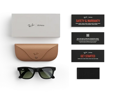 Умные очки Ray-Ban Wayfarer (Gen 2) - Shiny Black/Graphite Green Transitions - Size M (S50) RW4012 400_400_882537