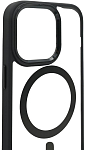 Чехол прозрачный с цветным бортиком MagSafe iPhone 14 Pro Max Черный 250_100_131911