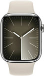 Часы Apple Watch Series 9 41mm Silver Stainless Steel Case Starlight  250_100_640252