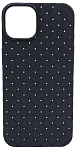 Плетеный Силиконовый чехол для iPhone 14 Черный 250_100_137665