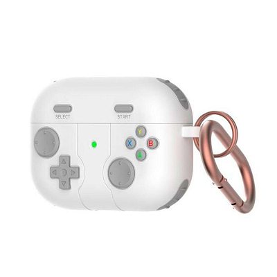 Чехол для AirPods Pro 2 геймпад Белый 400_400_551296