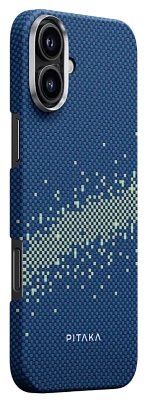 Чехол для iPhone 16 Pitaka StarPeak Tactile Woven Case - Milky Way Galaxy 400_400_534352