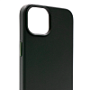 Чехол для iPhone 14 Plus кожаный с MagSafe Зеленый