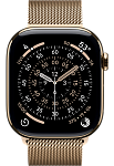 Часы Apple Watch Series 11 46mm Titanium Case Milanese Loop Gold M/L 250_100_526570