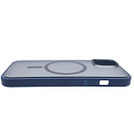 Чехол для iPhone 14 Plus матовый с MagSafe Синий 250_100_132349