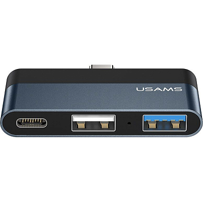 USB-концентратор Usams Type-C HUB (2USB+Type-C) US-SJ490 400_400_118839