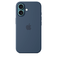 Чехол для iPhone 16 Silicone Case with MagSafe - Denim 500_191_534770