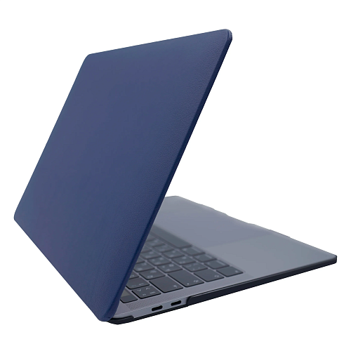Кожаный чехол DDC PU Skin на MacBook Pro 16.2 Синий 250_100_128731