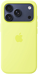 Чехол Apple iPhone 17 Pro Silicone Case with MagSafe – Neon Yellow 250_100_656626