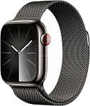 Часы Apple Watch Series 9 41mm Stainless Steel Case Milanese Loop Graphite 250_100_640261