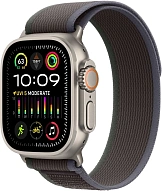 Часы Apple Watch Ultra 2 49mm Titanium Case GPS+Cellular Trail Loop Blue/Black S/M 500_191_117881