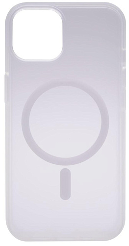 Чехол для iPhone 14 матовый с MagSafe Прозрачный 250_100_534218