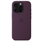 Чехол для iPhone 16 Pro Silicone Case with MagSafe - Plum