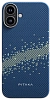 Чехол для iPhone 16 Pitaka StarPeak Tactile Woven Case - Milky Way Galaxy 100_100_534351