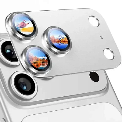 Защитное стекло Mossily на блок камер 17 Pro - Silver 400_400_706206