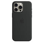 Чехол для iPhone 15 Pro Silicone Case with MagSafe - Black