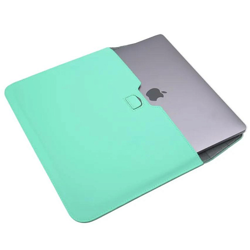 Кожаная сумка-чехол DDC Sleeve with Stand на MacBook 13/14.2 Мятный 250_100_128148