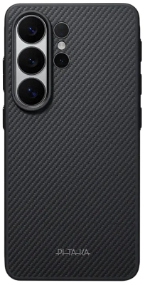 Чехол для Samsung Galaxy S26 Ultra Pitaka Cairn Case Military-Grade - Black 400_400_762163