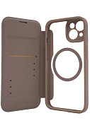 Чехол-книжка DD Skin X Pro с MagSafe для iPhone 14 Plus Бежевый 500_191_125284