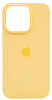 Силиконовый чехол для iPhone 14 Pro Желтый
