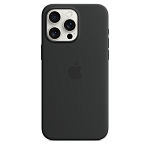 Чехол для iPhone 15 Pro Silicone Case with MagSafe - Black