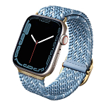 Ремешок Uniq Aspen DE для Apple Watch 41/40/38 мм - Blue 250_100_644288