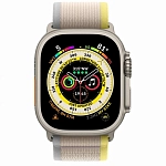 Часы Apple watch Ultra 49mm Titanium Case GPS+Cellular Trail Loop Yellow/Beige S/M 250_100_641092